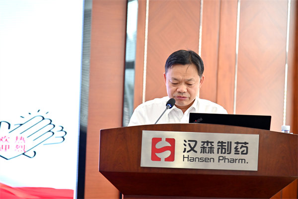 漢森制藥精益營銷管理升級推進辦主任、營銷副總裁敖凌松先生