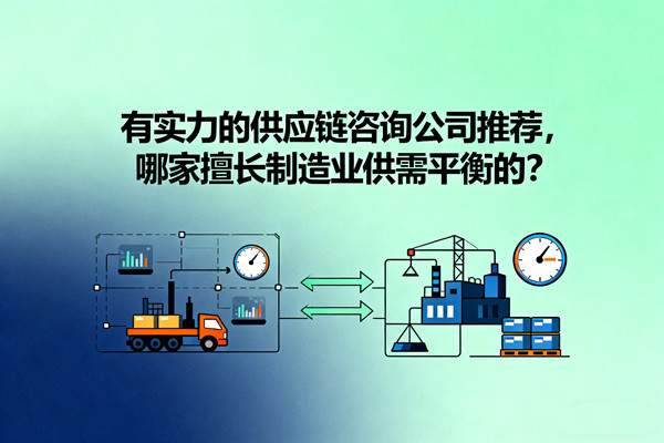 有實力的供應鏈咨詢公司推薦，哪家擅長制造業供需平衡的？