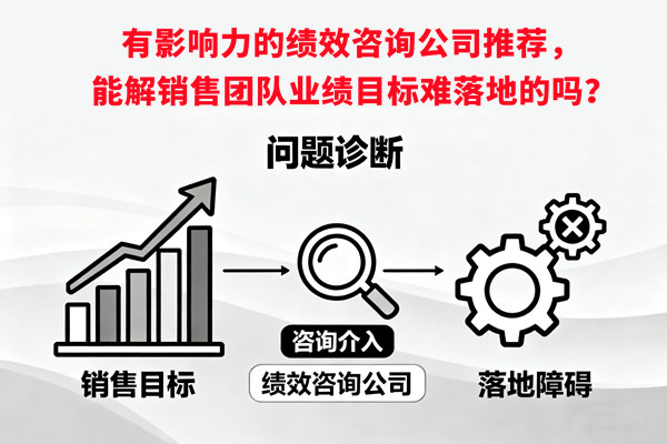 有影響力的績效咨詢公司推薦，能解銷售團隊業績目標難落地的嗎？