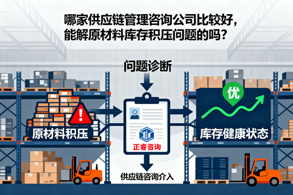 哪家供應鏈管理咨詢公司比較好，能解原材料庫存積壓問題的嗎？