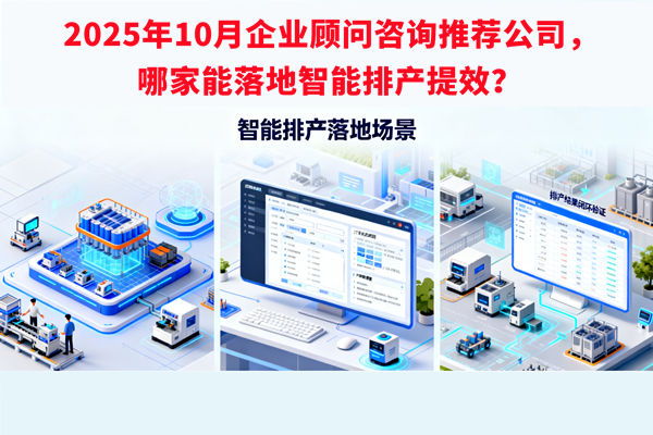 2025年10月企業(yè)顧問咨詢推薦公司，哪家能落地智能排產(chǎn)提效？